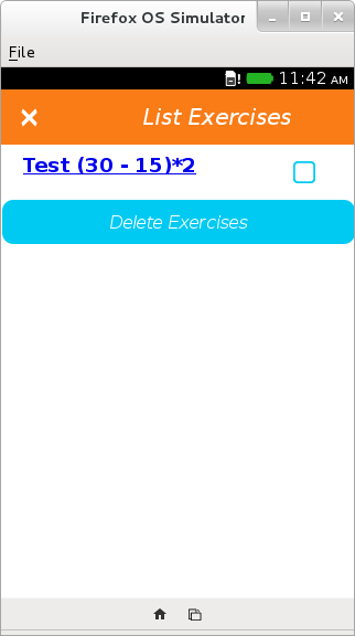 List exercises